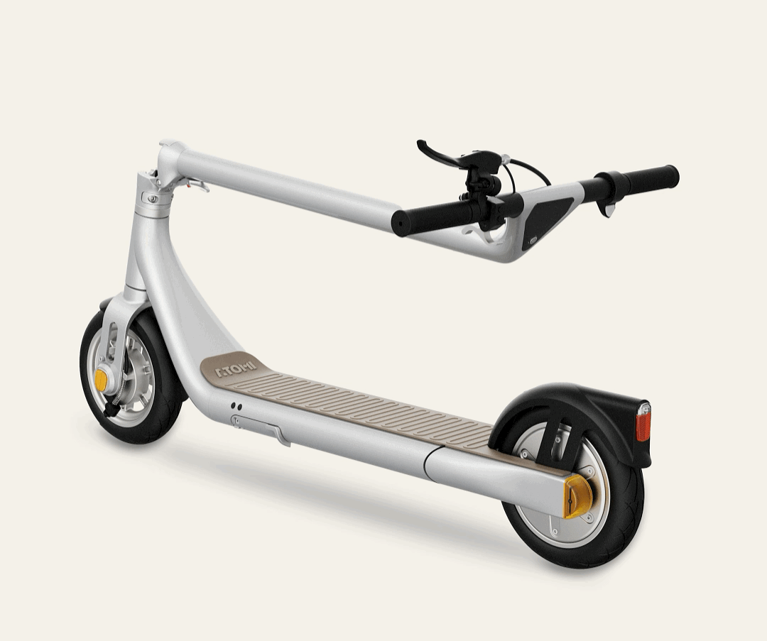 Lumières ambiantes de performances puissantes à longue portée pour scooter électrique pliable Atomi Alpha