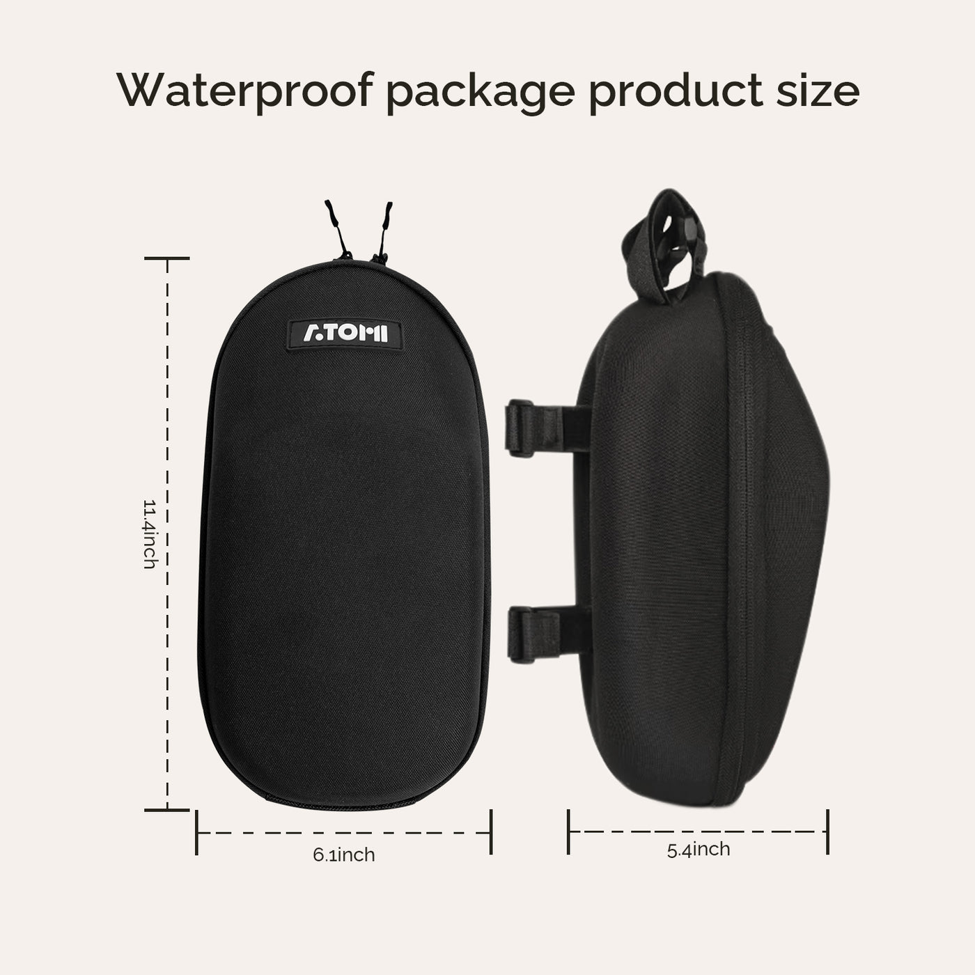 Atomi Waterproof Handlebar Bag